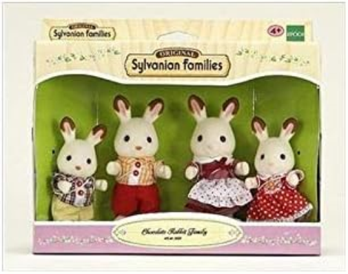 Sylvanian Families Chocolate Rabbit Family