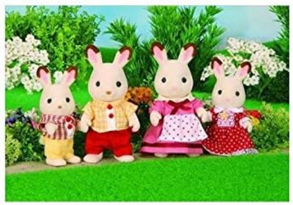 Sylvanian Families Chocolate Rabbit Family