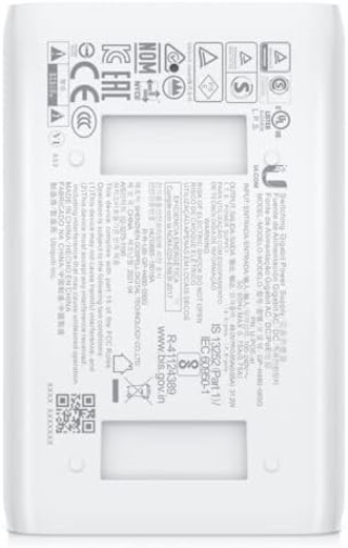Ubiquiti PoE Injector, 802.3AT Compact PoE+ Injector capable, 835553 (Compact PoE+ Injector capable of delivering 30 W of power to your Access Points and Cameras