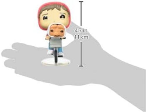 Funko POP Movies: ET- Elliot w/ET in Bike Basket, Multicolor, One Size (50768) & POP Movies: E.T. 40th - E.T. in disguise, Multicolor, One Size (63990
