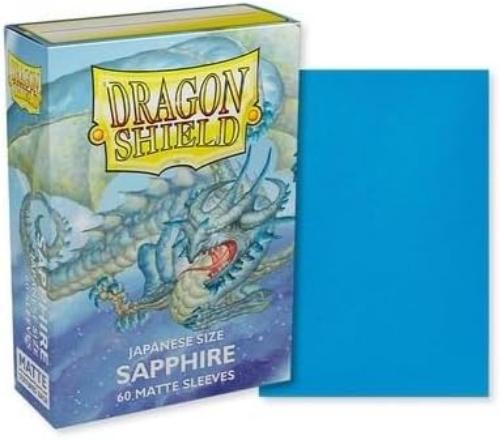 Dragon Shield Small Sleeves - Japanese Matte Sapphire Turikos (60