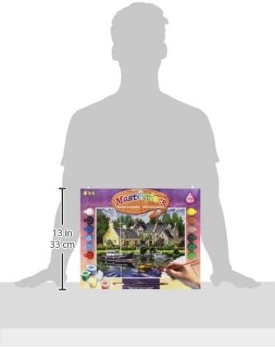 KSG - Tranquil Waters Senior Painting By Numbers Boote Am See