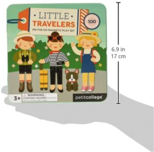 Petit Collage | Magnets | Game On The Go Girl Travel