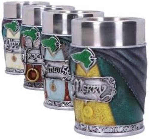 Nemesis Now Lord of the Rings Hobbit Shot Glass Set