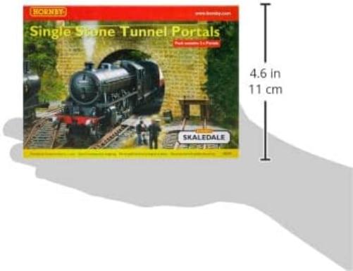 Hornby Single Stone Tunnel Portal x2