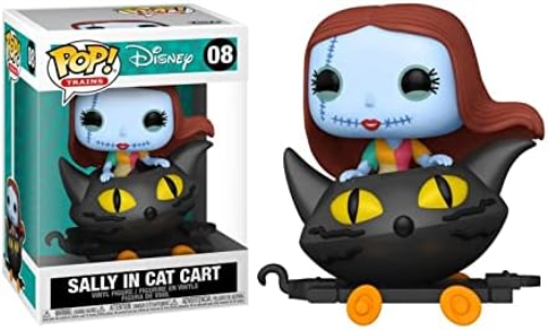 Funko POP! Disney: Nightmare Before Christmas Train-Sally In Cat Cart - The Nightmare Before Christmas - Collectable Vinyl Figure - Gift Idea - Official Merchandise - Movies Fans POP Sally in Cat Cart