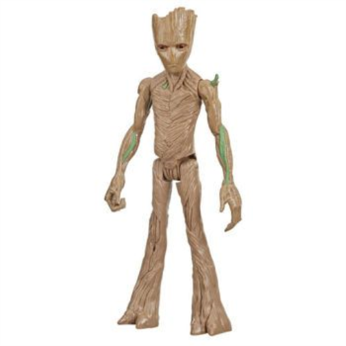 Marvel Avengers Titan Hero Series Groot Toy, 30-cm-scale Avengers: Endgame Figure, Marvel Toys for Children Aged 4 and Up