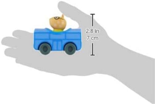 Peppa Pig Peppa’s Adventures Little Buggy Vehicle, Preschool Toy for Ages 3 and Up (Pedro Pony in School Bus