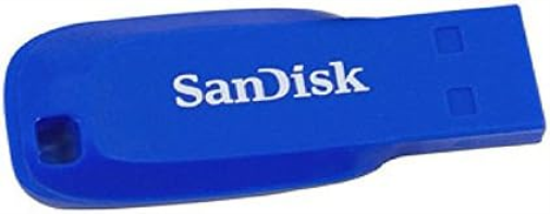 SanDisk SDCZ50C-032G-B35BE 32 GB Cruzer Blade USB 2.0 Flash Drive - Electric