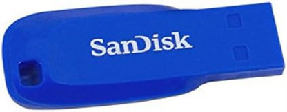 SanDisk SDCZ50C-032G-B35BE 32 GB Cruzer Blade USB 2.0 Flash Drive - Electric