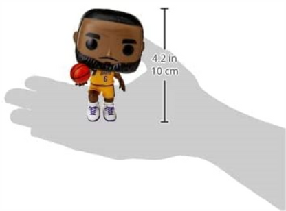 Funko POP! NBA: Lakers - LeBron James #6 - Collectable Vinyl Figure - Gift Idea - Official Merchandise - Toys for Kids & Adults - Sports Fans - Model Figure for Collectors and Display