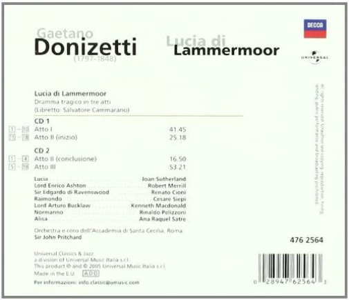 Lucia Di Lammermoor