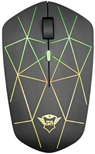 Trust Gaming GXT 117 Strike Wireless Gaming Mouse, 600-1400 DPI, Rechargeable Strike 4 Buttons 1,400 DPI
