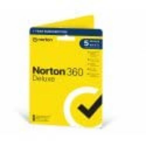 Norton - 360 Deluxe 5 Devices 1 Year
