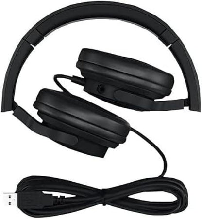 CHERRY HC 2.2 USB Wired Gaming Headset 7.1 Surround Sound Detachable Microphone Black JA-2200-2