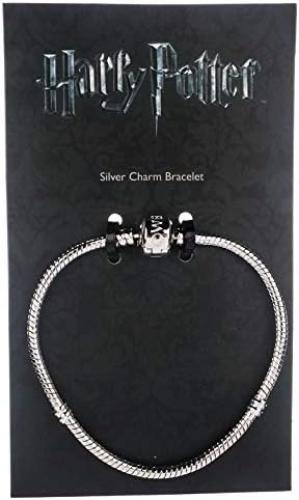 Official Harry Potter Silver Plated Charm Bracelet Size Small 18cm