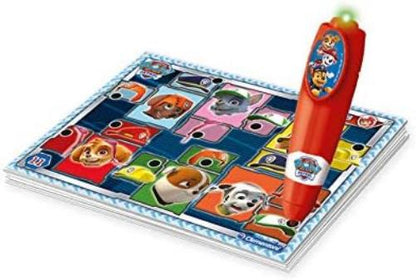 Clementoni- Paw Patrol Educational Quiz Game: Fun Learning Card Game with 200+ Activities (3-6+ Years
