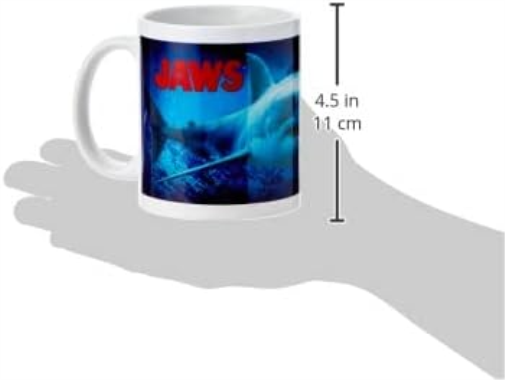 Pyramid MG24843 Jaws Bigger Boat Coffee Mug, Porcelain, Multi-Colour