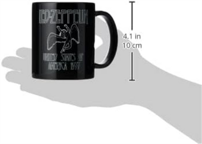 Pyramid International MGB26399 Led Zeppelin (Icarus) Black Coffee Mug, Ceramic, 11 oz