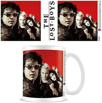 The Lost Boys - Kaffeebecher Cult Classic (Einheitsgröße) (Weiß/Blutrot/Schwarz