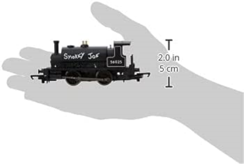 Hornby R3064 RailRoad BR Smokey Joe 00 Gauge Steam Locomotive, Black
