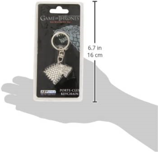 . ABYstyle GAME OF THRONES - Schlüsselanhänger - "Stark"