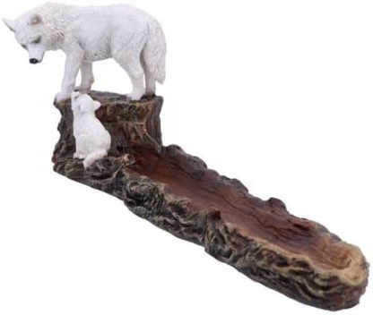 Wild Guide Wolf Incense Burner 28.5Cm