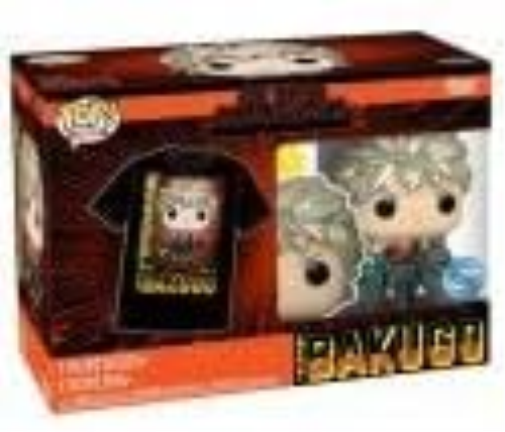 Funko MY HERO ACADEMIA - Booble Head POP N° 249 - Bakugo (MT)+T-shirt (S
