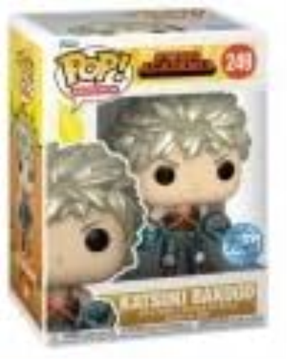 Funko Pop! & Tee (Adult): My Hero Academia - Katsuki Bakugo (Metallic) (Special Edition) Vinyl Figure & T-Shirt (M