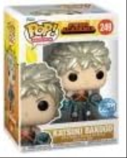 Funko Pop! & Tee (Adult): My Hero Academia - Katsuki Bakugo (Metallic) (Special Edition) Vinyl Figure & T-Shirt (M