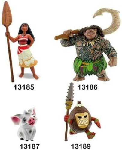 Vaiana Disney Moana Oceania 13185-Figura de Juego, Walt, Figura Pintada a Mano, sin PVC, para Que los niños jueguen con imaginación, Multicolor (Bullyland 13185