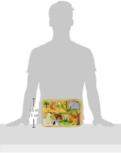 Janod - Wooden Rainstick - Pure Collection - Early - Learning Toy - Fine Motor Skills and Concentration - Visual and Aural Stimulation - Water - Based Paint - from 6 Months Old, J05213