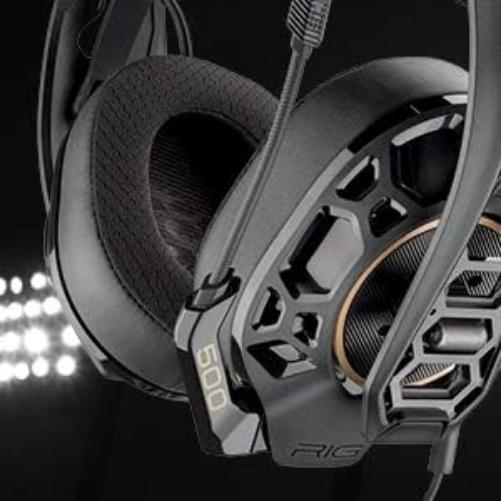 AUDIO GAMING PLANTRONICS RIG 500 PRO HA - Noir