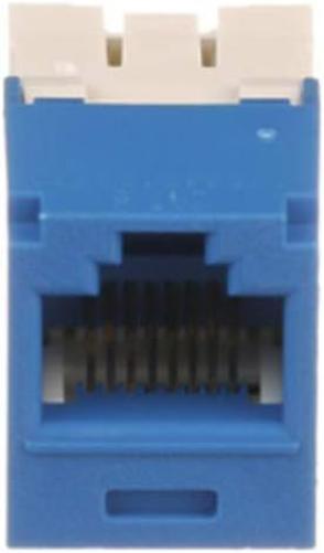 Panduit Copper Jack Module Blue - cable interface/gender adapters (RJ45, RJ45, Blue, Copper Jack Module)
