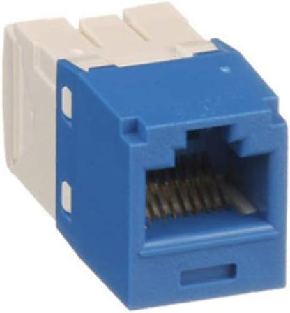 Panduit Copper Jack Module Blue - cable interface/gender adapters (RJ45, RJ45, Blue, Copper Jack Module)