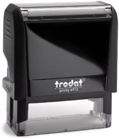 DATARIO TRODAT PROFESSIONAL 5460 4.0 H.4 MM CON TESTO 56x33 MM