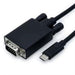 Nilox USB C/VGA M/M Cable 1M