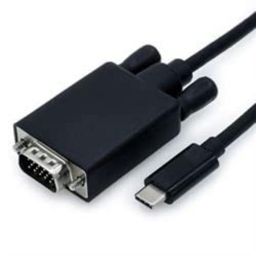 Nilox USB C/VGA M/M Cable 1M
