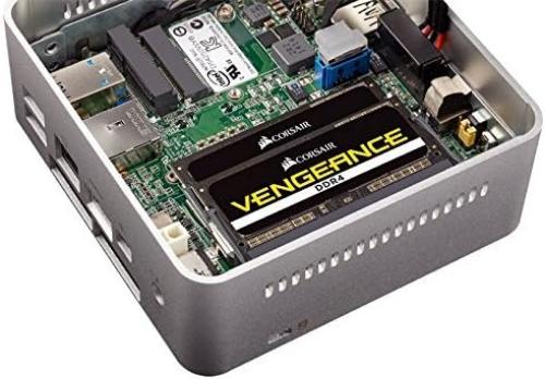 Corsair Vengeance SODIMM 32GB (2x16GB) DDR4 2666MHz CL18 Memory for Laptop/Notebooks (Intel 6th Generation Intel Core i5 and i7 Processor Support) Black