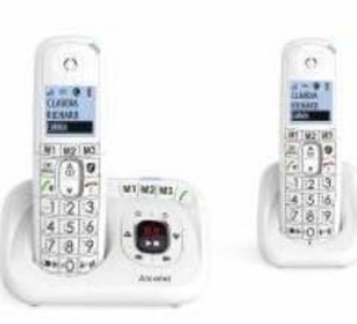 Alcatel XL785 Voice Duo Draadloze Dect Telefoons met Antwoordapparaat