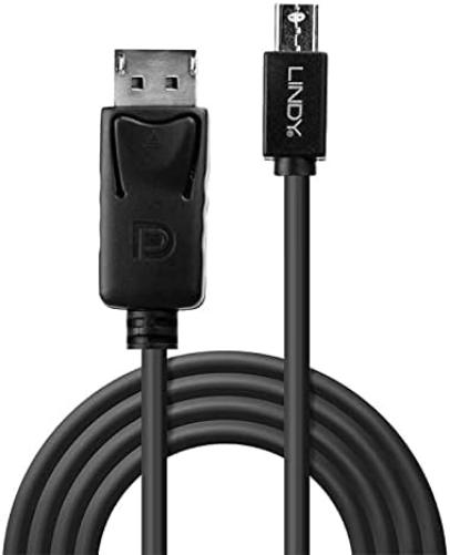 Lindy 41646 Cavo Mini DisplayPort a DisplayPort Nero, 2m
