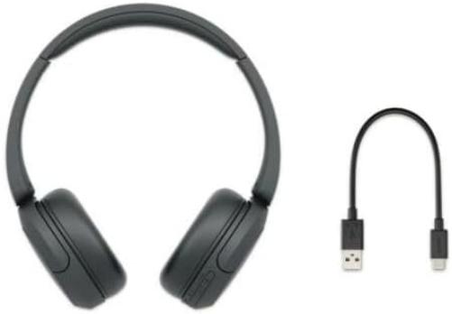 Sony WH-CH520 Wireless Bluetooth Headphones - up to 50 Hours Battery Life with Quick Charge, On-ear style