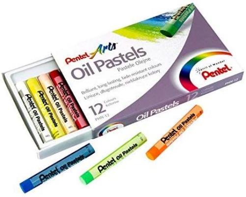 Pentel Oil Pastel Set (Pack of 12