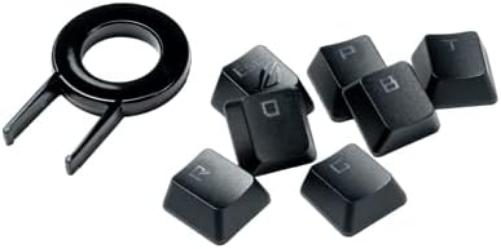 ASUS ROG PBT Keycap Set, Premium, Durable PBT Material Keycaps with Shortened Stems and Mid-Height Profiles, Providing Better Click Stability and Longer Lifespan, UK Layout