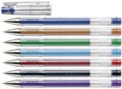 Pilot G - Tec C4 Rollerball Pen, Light Blue, Pack of 12 Pieces 12 count (Pack of 1) Light Blue