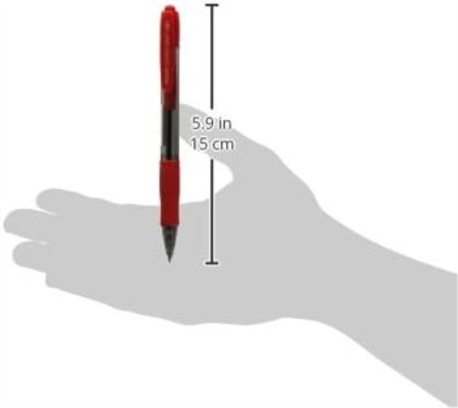 Pilot Supergrip Retractable Ballpoint 1.0 mm Tip (Box of 12