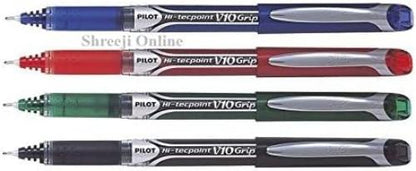 Pilot V10 Grip Liquid Ink Rollerball 1.0 mm Tip (Box of 12