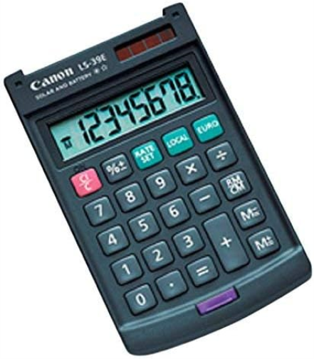 Canon LS-39E Handheld Calculator