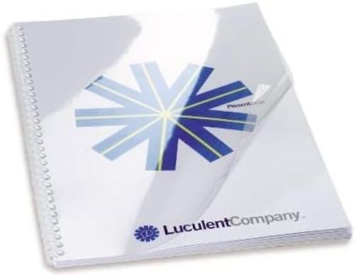 GBC HiClear Binding Covers, 180 micron, A4, Clear, Pack of 100, CE011880E