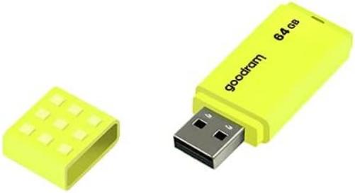Goodram Ume2-0640Y0R11 Pendrive USB 64Gb USB 2.0 Yellow